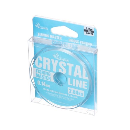 Monophile Fine Allvega Fishing Master Crystal, diameter 0.14 mm, test 2.64 kg, 30 m-1