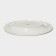 Porcelain plate lunch with a thickened edge Magistro la Perle, D = 23 cm, white color