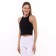 T -shirt female, black color, size 42 (s)