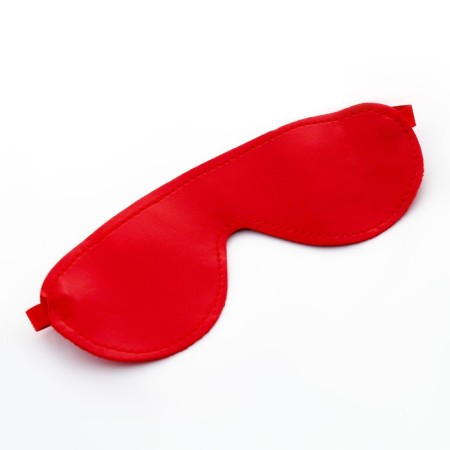 Erotic bdsm set of oka-hips, metal, leather, set of 8 objects, red-9