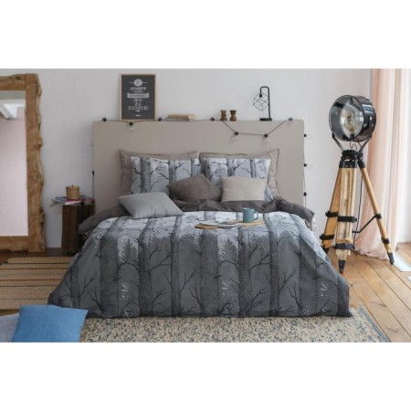 Bed linen "Ethel" Duet Forest 143x215 cm - 2 pcs, 240x220 cm, 70x70 cm -2 pcs, calico-9