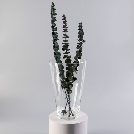 VAZA "conical" large D-18.5cm 29x18.5x10cm, 4l transparent-2