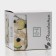 A set of glass glasses Allegra, 470 ml, 4 pcs