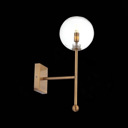 Wall lamp ST LUCE. SL1205.301.01. Sandro. 1x5 W, G9, 4000K, 15x42 cm, brass color-4