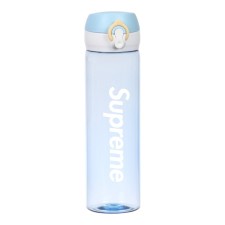 A bottle of water and drinks at school, 550 ml SUPREME, Blue