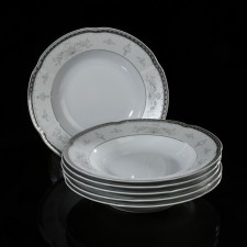 A set of soup plates, 22.5 cm, 6 pcs