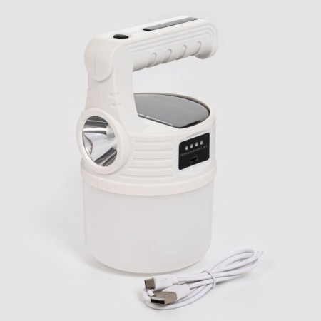 Camping battery lamp, 5 W, 800 lm, 1200 mAh, 3.7 V, 24 LED, solar battery-3