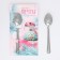 Spoon souvenir on the postcard "New Year's collection: dreams will come true", 3 x 14 cm