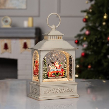 LED figure “New Year's Adventures”, 21x13.3x8.1 cm, music, aah3, USB, glow warm white