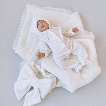 Set for discharge Demi-season Kinderlitto Provence, 5 objects, height 50-56 cm, dairy color-1