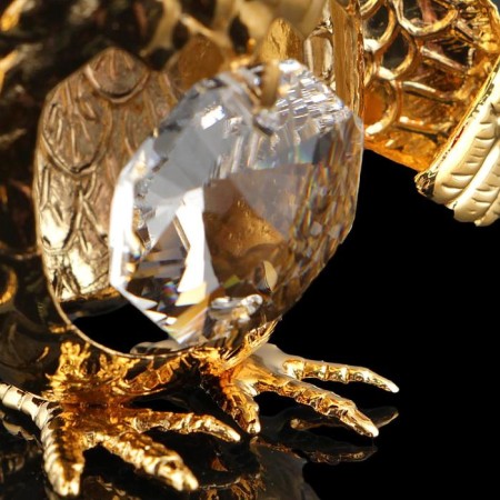 SUVA souvenir, 4.5 × 3.5 × 5.5 cm, with crystals-3