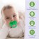 Silicone teether "berry-dummy", purple color, crush me