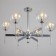Chandelier 221001/6a ch chrome 6x40W E14 76x76x51cm