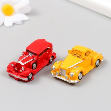 Figure for Florarium Polystone "Retro car" MIX 5.5x3x2 cm-1