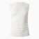 T-shirt female Minaku: Basic Line Color Ecrew, Rr. 44