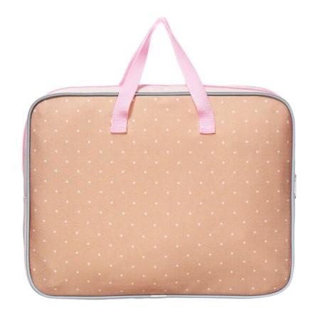 Folder with A4+handles, 360 x 290 x 70 mm, textile, Erichkrause Corgi Puppy 60235-2