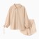 Female set (blouse, shorts) minku: casual collection beige color, rn 44