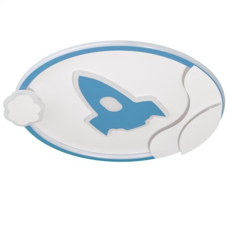 Luer with DNO "Flight" LED 160W 3000-6000K White-blue 50x53x5.5 cm Bayerlux