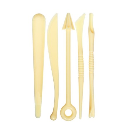 Plastic-polymer clay baked set, Brauberg, 10 colors x 20 g, with accessories-9
