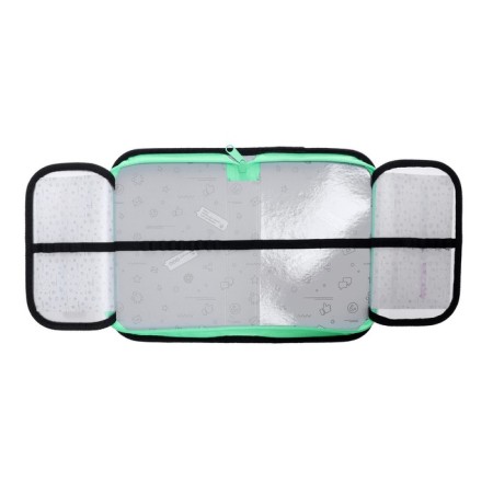 Penal 1 section, 130 x 210 x 40 mm, 2 folding strips, fabric, calligrata top, Content "CKAIT"-4
