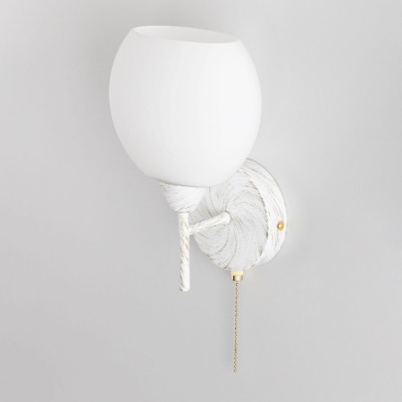 Sconces Citilux "Florida" CL148310, 15x23.5 cm, 1x60W, E14, white color-8