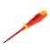 Sibertechnic screwdriver, dielectric, SL 3x75 mm, up to 1000 V, two -component handle