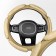 Skyway, Eco, suede, 6 pads, size m, beige, s01101014