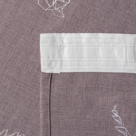 Set of curtains "Luka", size 2x145x270 cm, powder color-3
