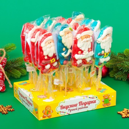 Caramel Lollice on Sahara "Santa Claus 3D", Assorted, 45 g-6