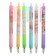 Gel handle, automatic 0.5 mm, black rod, Mix case with a pattern (barcode on a piece)
