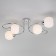 Tulia chandelier, 4x40W E27, color chrome
