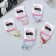 Hair gum "Alice" Flower beads, 5 cm, mix