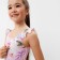 Children's swimsuit KAFTAN "Flowers", height 122-128 cm, pink