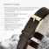 Watch strap, female, 12 mm, harness 65 mm, larynx 105 mm, genuine leather