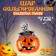 Foil ball 34 "Pumpkin skeleton"