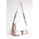 Bag Cross-Body Women's, genuine leather, Ludor White, 22x9x19 cm