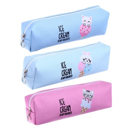 School penalties on the zipper "Kitty/Bunny", mix