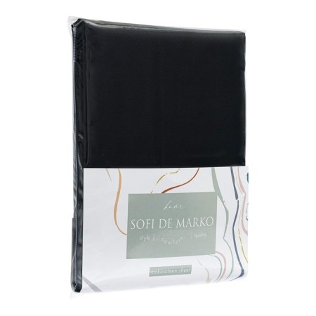 Sheet, size 180x230 cm, black color-1