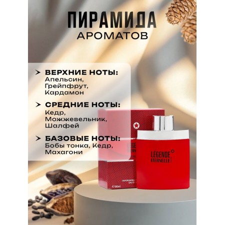 Wallet Water Male Gentle Days Red, 100 ml-1