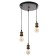 Lamp Bayerlux 40389/3 E27 40W Black-Med 30x30x7-107 cm