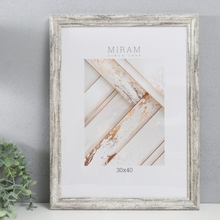Photo frame Plastic "Mira" 30x40 cm, 642653-15 (plastic screen)-1