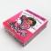New Year's gift set "Goddess Home Pati", socks pr 36-39 (23-25 ​​cm), mask