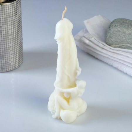 Figure candle "Hold" Milk 14cm-3