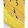 Pregnant for pregnant women anatomical, size 72 × 340 cm, cilia, yellow