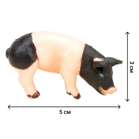 Set of figures "on the farm", 6 items-3