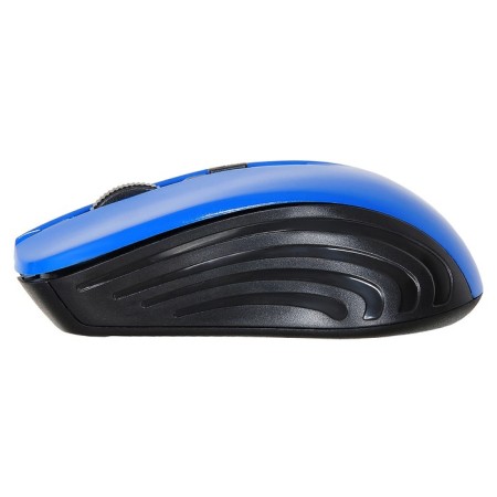 Mouse call 545MW black/blue optical (1600DPI) wireless USB for laptop (4but)-4