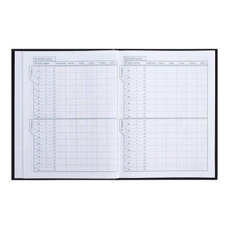 Universal diary for grades 1-11 "World of Football", hard cover, glossy lamination, 40 sheets-6