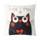 Pillowcase decorative Etheel "cat" 40x40 cm, polyester, velor