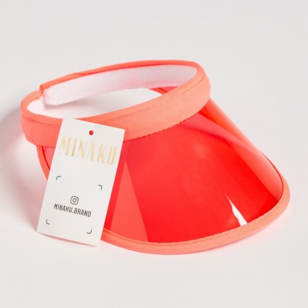 Feminine visor minaku pink color, rr 56-58-6