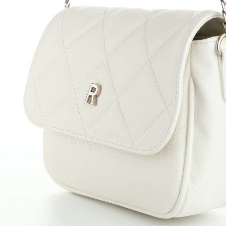 Women's bag with lightning, white color-2